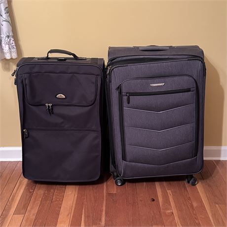 Samsonite and Travelers Choice Suitcases