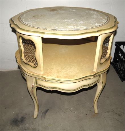 French Provincial End Table