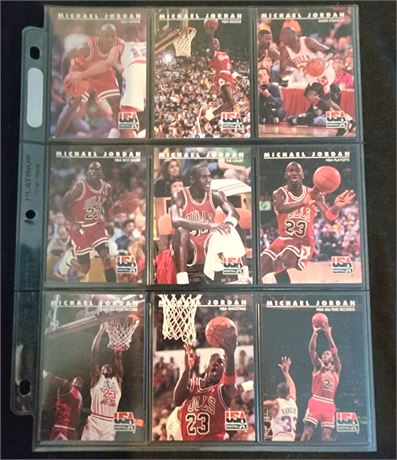 Michael Jordan Sleeve of Cards