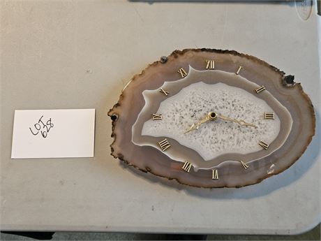 Agate Wall Clock