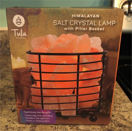 Tula Himalayan Salt Crystal Lamp