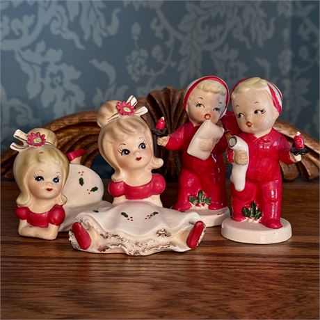 1950's Napcoware Figurines and S&P Set