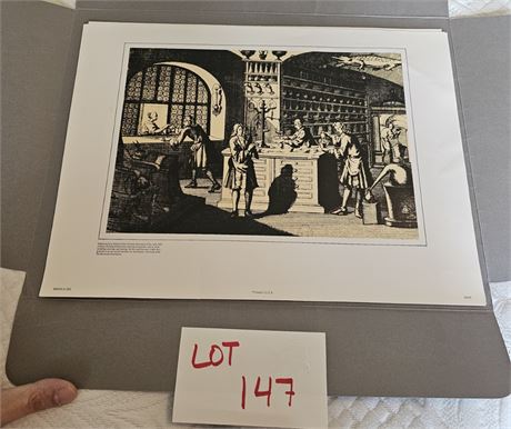 Smithsonian Institute Art Print Engravings Of Early History