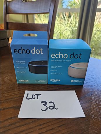 Amazon Echo Dots