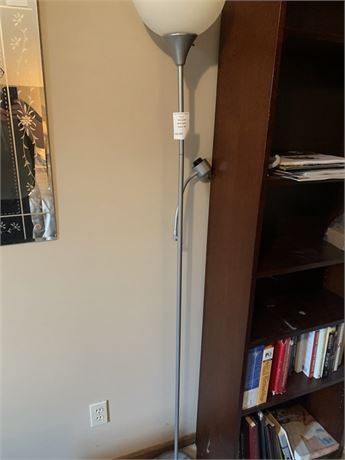 Silver Modern Design Floor Lamp