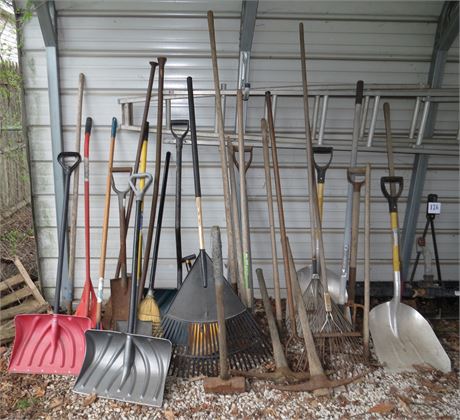 Assorted Lawn Tools