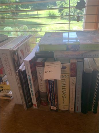 Book Lot of 8 - Cooking, Health & More