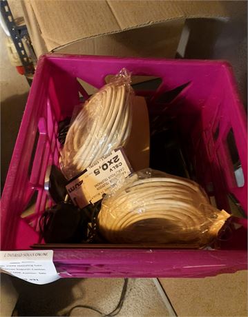 Misc Electronic Cord & Electronics Cleanout