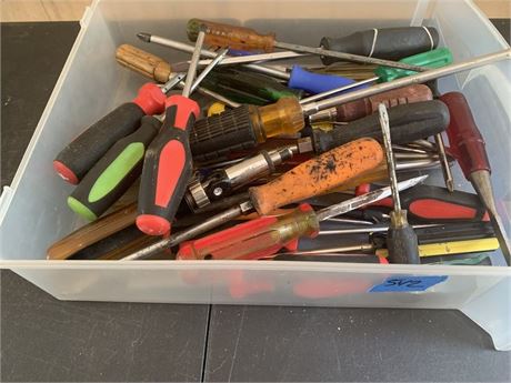 Screwdriver Lot - Misc Types and Sizes