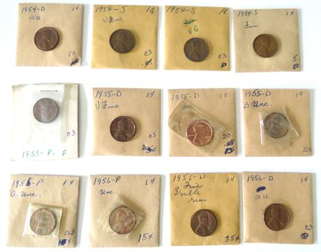Assorted Pennies
