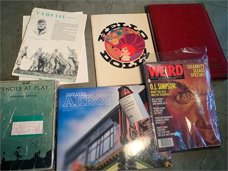 Vintage Pop Culture Ephemera Hello Dolly Souvenir Program, Camp Lee Brochure