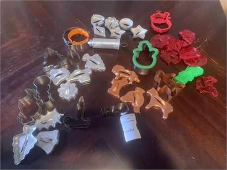 Vintage Cookie Cutter Lot