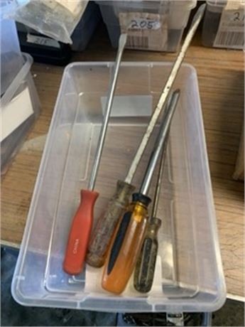 Long Screwdriver lot of 5