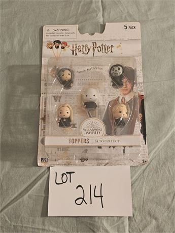 Harry Potter 5 Pack Toppers