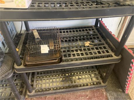 3 Tier Plastic Shelving Unit