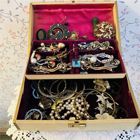 Jewelry Box and Contents