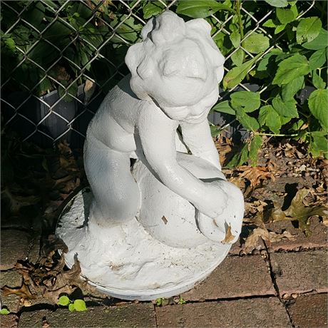 Cement Garden Statue