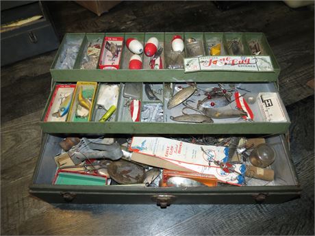 Fishing Tackle & Tackle Box