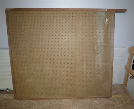 Framed Peg Board