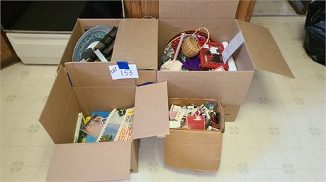 Mixed Box Lots: Matchbooks / Maps / Kitchenware & Much More