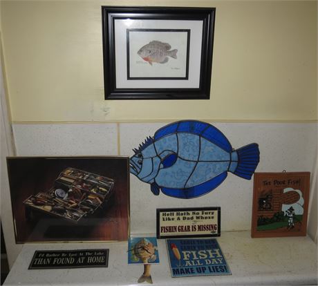Fishing Wall Decor