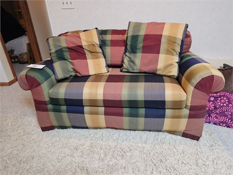 Sherrill Ombre Multi-Color Love Seat