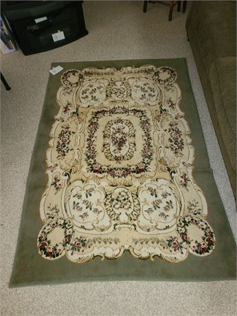 Sage & Neutral Colors Area Rug