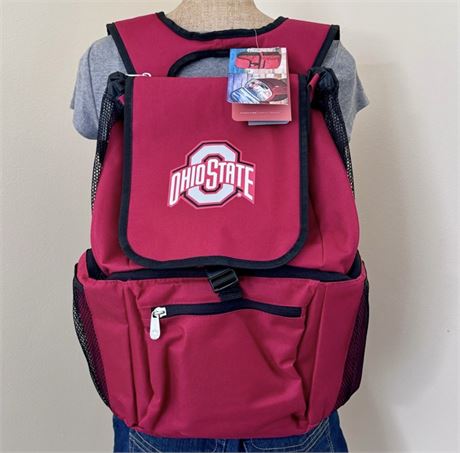 New Ohio State Buckeyes OSU Cooler Picnic Tailgate ZUMA Backpack