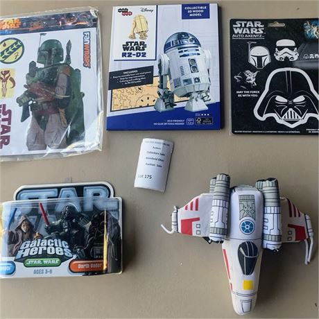 Star Wars Collectibles Toy Lot