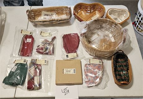 Longaberger Basket- Size, Style & Year Vary