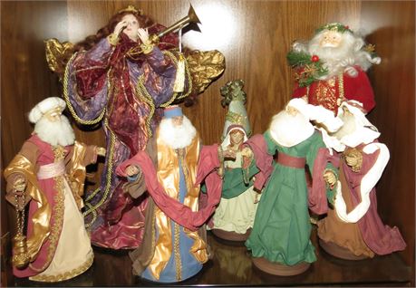 Assorted Christmas Figures