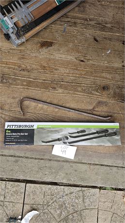 Pittsburgh Heavy Duty Pry Bar Set