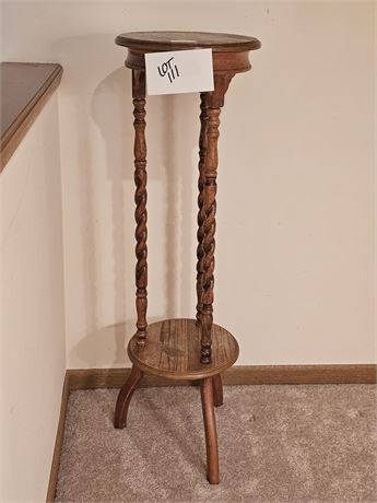 Wood Plant Stand