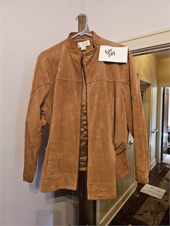 C.J. Banks Suede Ladies 2X Coat