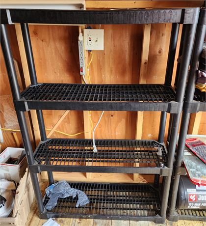 Plastic Storage Rack