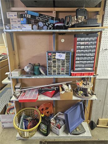 Shelf Cleanout: Light Bulbs / Hardware / Fasteners / Supplies & More