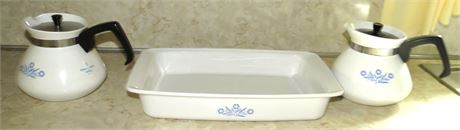 Corning Ware Dish, Carafes