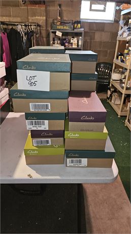 Ladies Clarks Shoe Lot