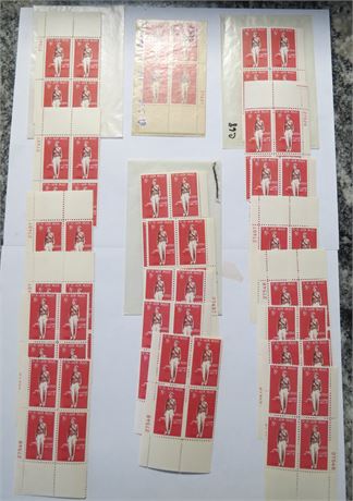 US Air Mail Stamps: 8 Cents Amelia Earhart