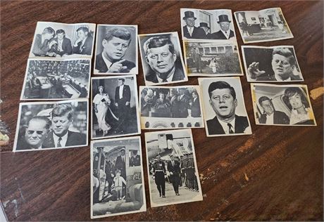 1964 TOPPS Vintage Kennedy Trading Cards