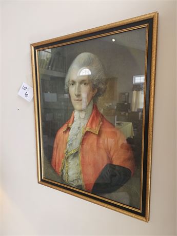 Lemuel Francis Abbott Portrait "Henry Callendar" Framed Print