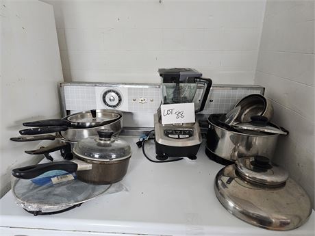 Ninja Blender & Mixed Pots & Pans - Crofton / Mirror & More