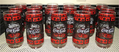 17 Coca-Cola Glasses