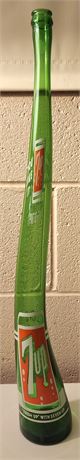 Stretched Glass 7UP Bottle