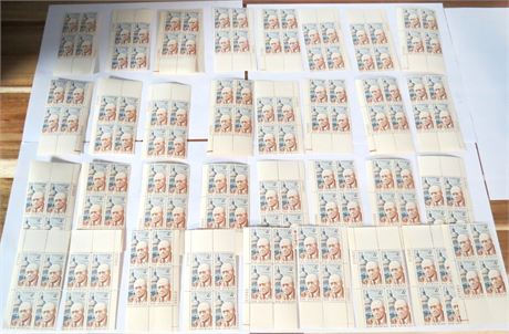 Vintage 1962 4 Cents Sam Rayburn Stamps