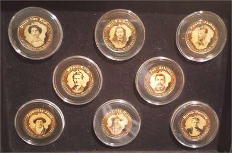 Legends Of The Wild West Coin Collection