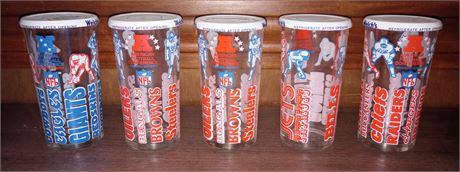 1976 Welch's NFL Collectors Series Glasses