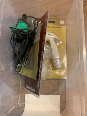 Sink Spray Head, Faucet Knobs & More