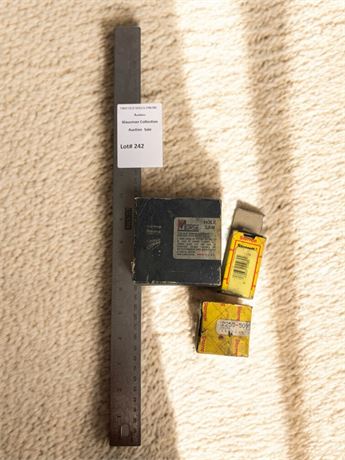 Starrett and Morse Brand Hole Saw Bits Emeire Metal Ruler