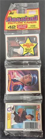 1989 Topps Baseball Cards Unopened